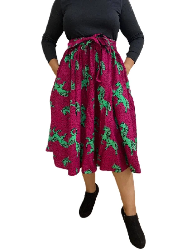 African Midi Skirt