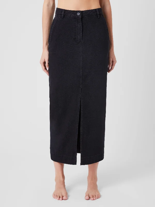 Denver Denim Midaxi Skirt