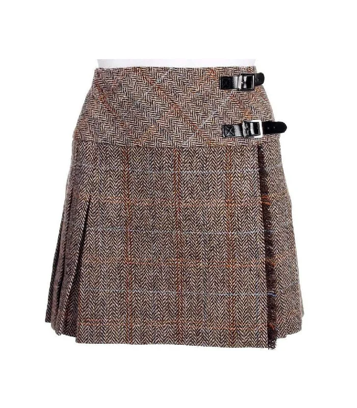 Women's Harris Tweed Kilt - Stacey Style - Hamish