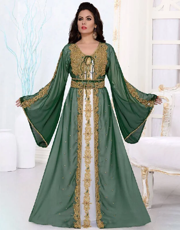 Women's wedding dresses caftan moroccan takchita