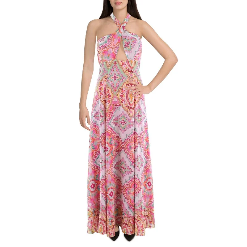 Guess by Marciano Womens Normani Chiffon Long Maxi Dress