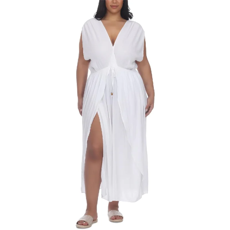 Raviya Womens Plus Maxi Dress Cover-Up