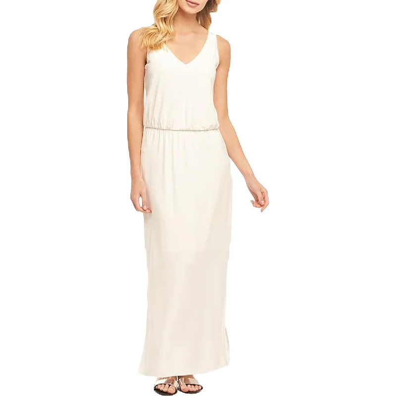 Tart Collections Cassandra Women's Sleeveless Bow Back V-Neck Maxi Dress