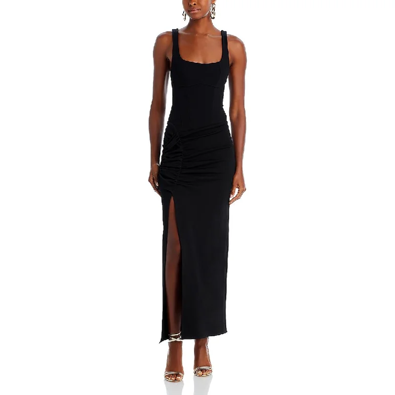 The Mannei Womens Wishaw Ruched  Maxi Dress