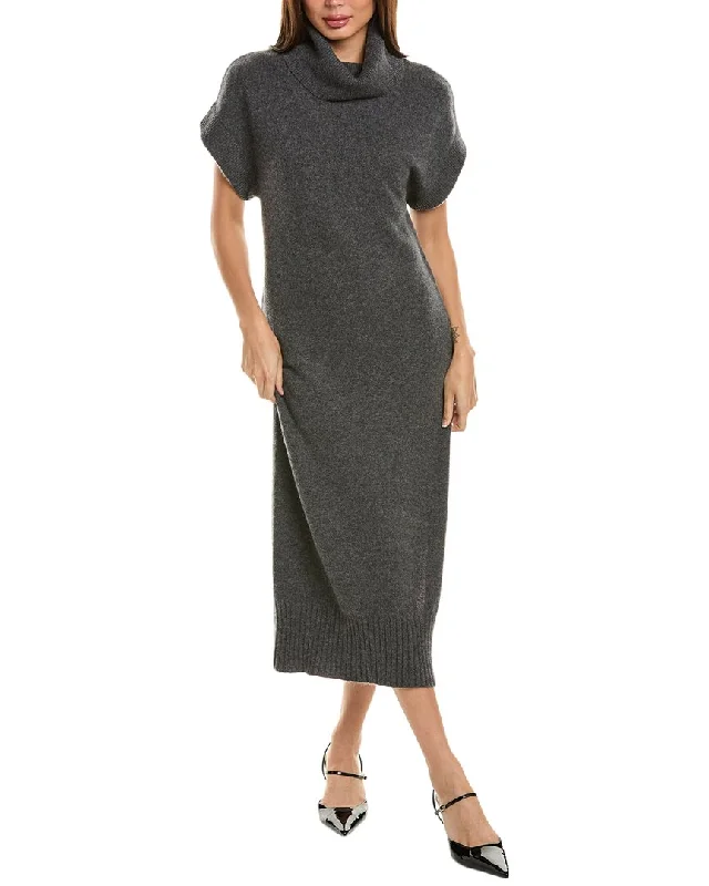 Philosophy Turtleneck Cashmere Midi Dress