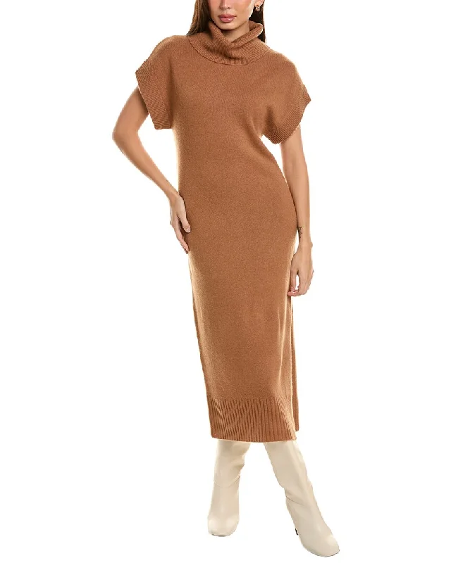 Philosophy Turtleneck Cashmere Midi Dress